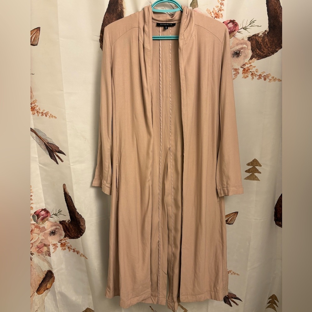 Dynamite tan Open Front Cardigan​​